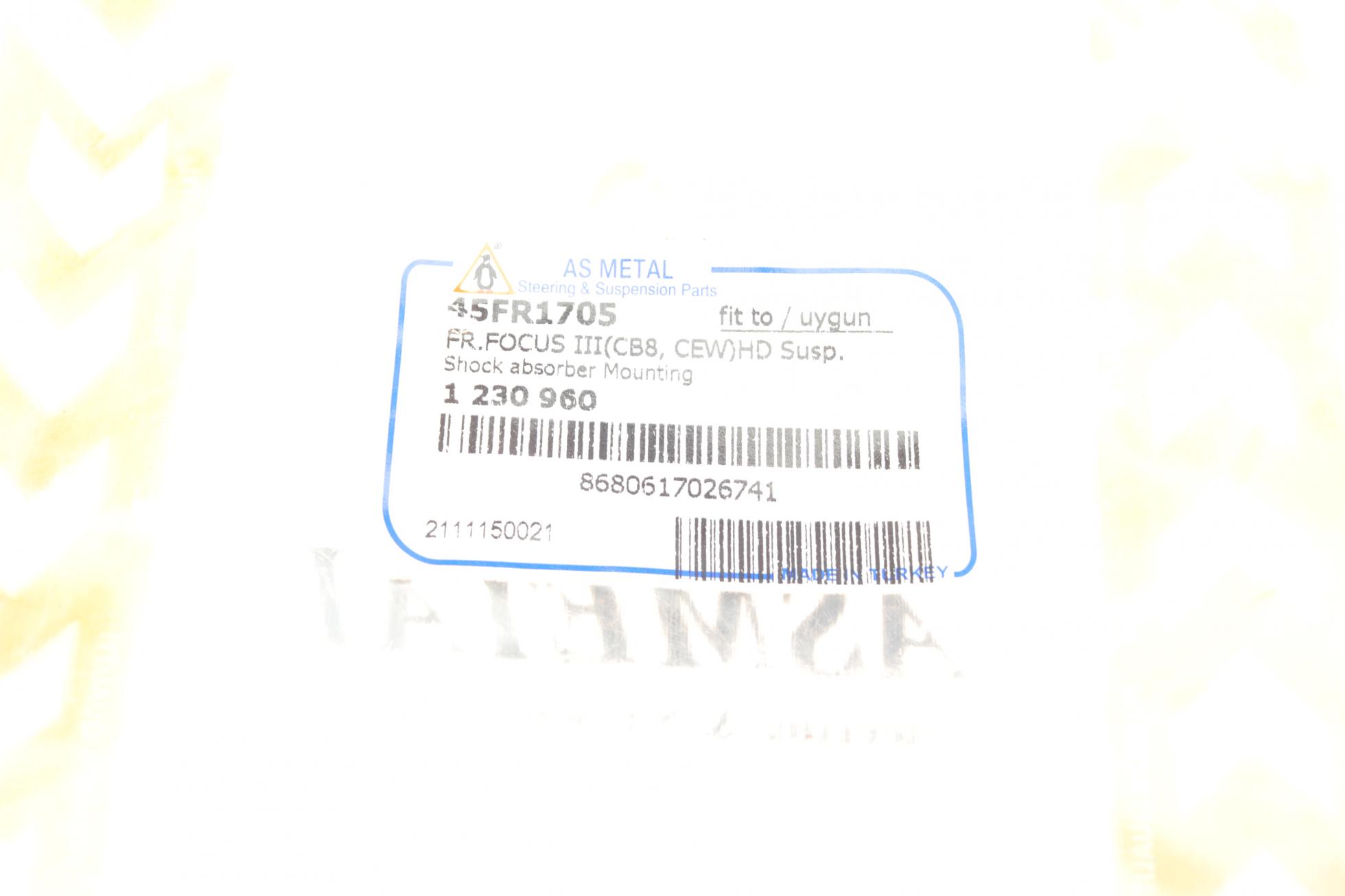 45FR1705 AS METAL